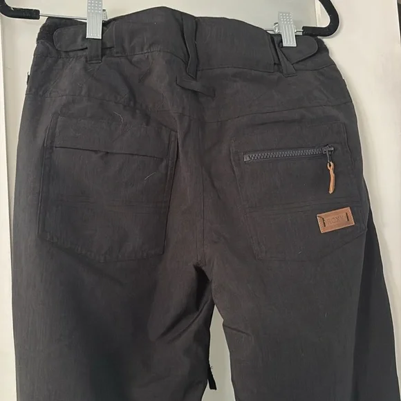 ROXY SKI-PANTS WOMENS SIZE XS BLACK ROXY NADIA SNOW PANTS - Picture 7 of 12